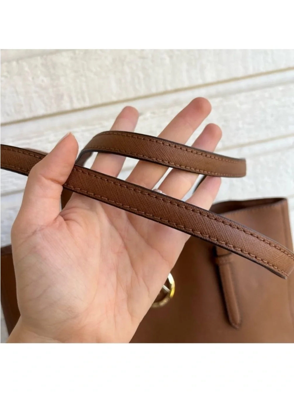 MICHAEL KORS Acorn Jet Set North South Laptop Work Tote Selma Raven - Picture 7 of 12